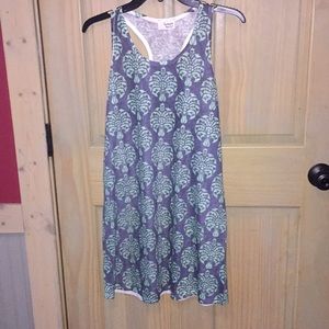 Thin fabric sun dress